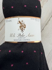 Women U.S. Polo Assn  Socks 10 Pair Size 4-10...