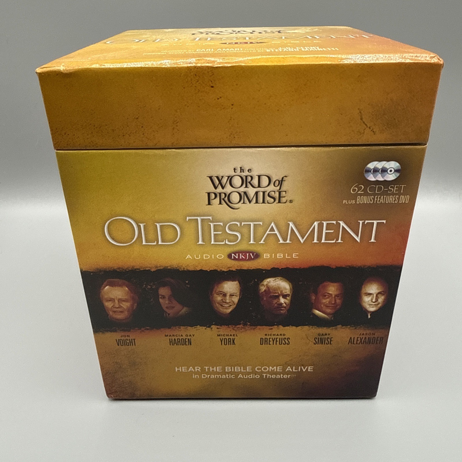 THE WORD OF PROMISE: OLD TESTAMENT AUDIO BIBLE NKJV 70 Hrs 63 CD’s