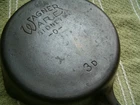 vintage Wagner Ware Sidney -0- 6D Cast Iron Skillet