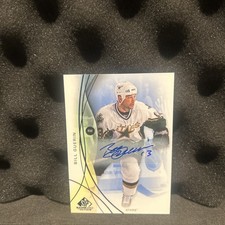 2024-25 Upper Deck SP Game Used Legends Blue Auto Bill Guerin #165 Auto 1mz4