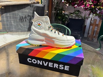 Converse Chuck Taylor Run Star Legacy CX Hi PRIDE Edition A06027C Women Size 7
