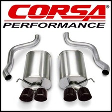 Corsa Sport 2.5" Axle-Back Exhaust System fit 05-08 Chevy Corvette C6 6.0L 6.2L