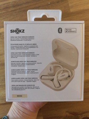SHOKZ OPENFIT ワイヤレスイヤフォン ホワイト T910 SHOKZ OpenFit Pro Wireless Open-Ear Headphones T010-ST-WT-US B&H