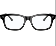 Ray-Ban Women's Rx5383 Mr. Burbank Rectangular Prescription Eyewear 