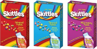 Skittles Singles To Go Drink Mix Variety Pa Bundle