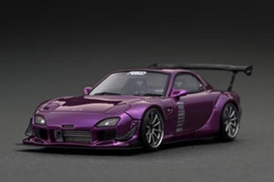 ignition model IG3023 1/43 FEED Afflux GT3 FD3S Purple Metallic Model Car