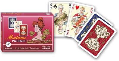 Piatnik 2026 Madame Patience, 7 inches x 10 inches x 10 inches