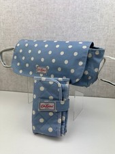 Cath Kidston Button Spot Pushchair Organiser Blue and White Polka Dot Change Mat