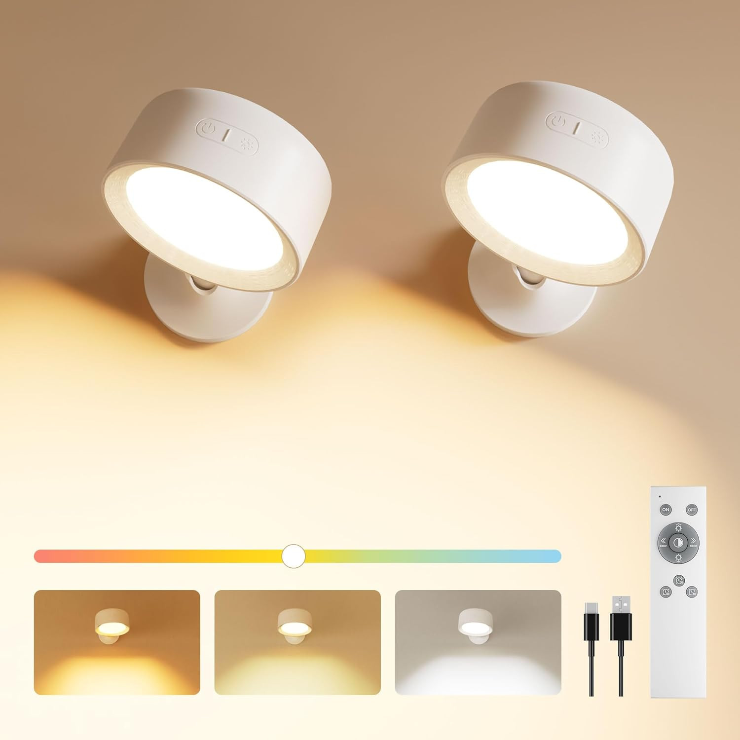 Applique LED Relax Interno - 18 Colori per Cromoterapia Domestica