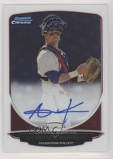 2013 Bowman Draft Chrome Prospect Auto Andrew Knapp #BCA-AK Auto 3v8