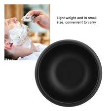 Thickened Portable Men Beard Shaving Bowl Foaming Shaving Cream Bowl Black