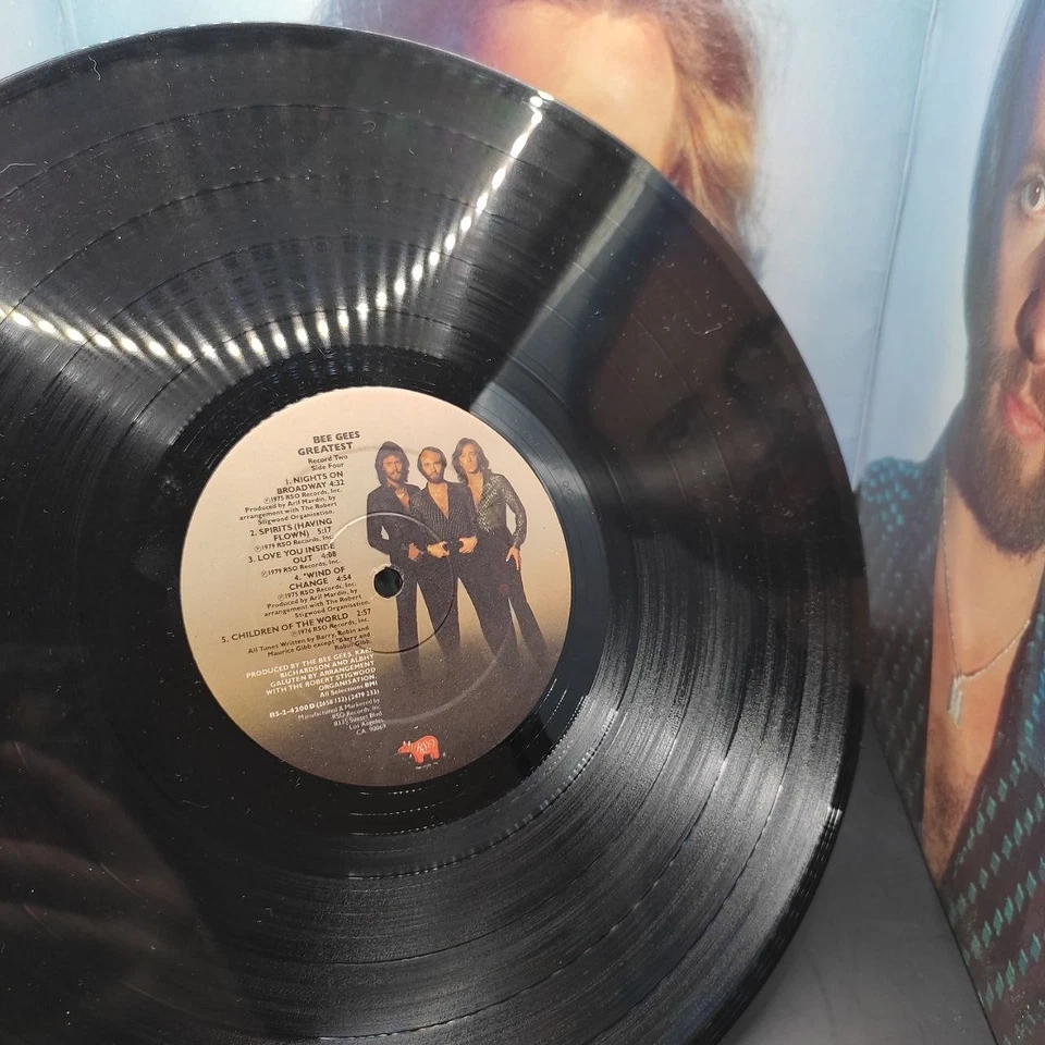 BEE GEES – Greatest (2LP, Original 1979, RSO Records) EX+ Record - Image 4 of 4