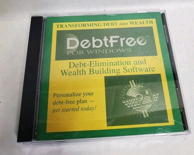 DebtFree Wealth Building PC CD-Rom Software for Windows Debt-Elimination