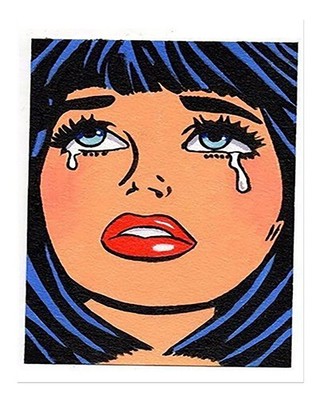 Pop-Art-Wandkunst Lebendige Emotionale Ausdruckskraft Emotionale Ausdr
