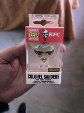 KFC Pocket Pop! Colonel Sanders 2019 Exclusive Vinyl Figure Keychain 2019 Funko