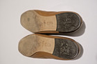 Tory Burch Jessa Shearling Loafers Caramel Tan Leather Horsebit Sz 9.5 — photo 8