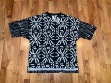 De Colección Años 90 Op Original Wave Surf Patín Ropa de Playa Tribal Geométrica AOP NUEVO con Etiqueta