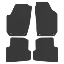 Velours Fußmatten für Skoda Fabia II Bj. 2007 - 2014 Automatten Neu ANTR ALPS