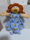 Cabbage Patch Kid Red Hair Blue Eyes Pacifier Great Condition