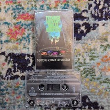 Teenage Mutant Ninja Turtles Original Movie Soundtrack Cassette TMNT New Case