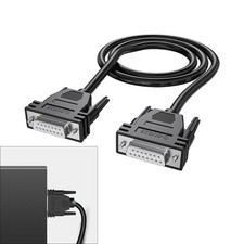 DB15 Cable 1.5Meters Durability PVC Coating DB15 Wire for Enhances Signal