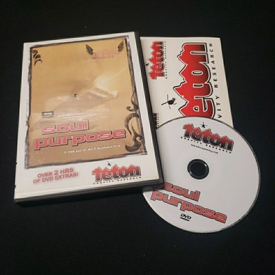 Soul Purpose (DVD) Teton Gravity Research skiing snowboard stunts video film OOP