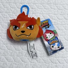 NUEVO CON ETIQUETAS Yo-Kai Blazion Reloj Wibble Wobblie Juguete de Peluche Llavero Apilable
