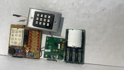 Securitron Acron Bosch ITI Access Control Keypads Circuit Boards Lot Of 4