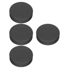 4 Pcs Ice Hockey Pucks Rubber for Hockey Training Practice Supplies