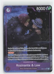 Rosinante & Law (Alternate Art) EB04-038 The Azure Sea's Seven