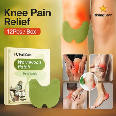 12-240X Well Knee Pain-Relief Patches Wormwood Sticker Neck Waist Joint Ache Pad