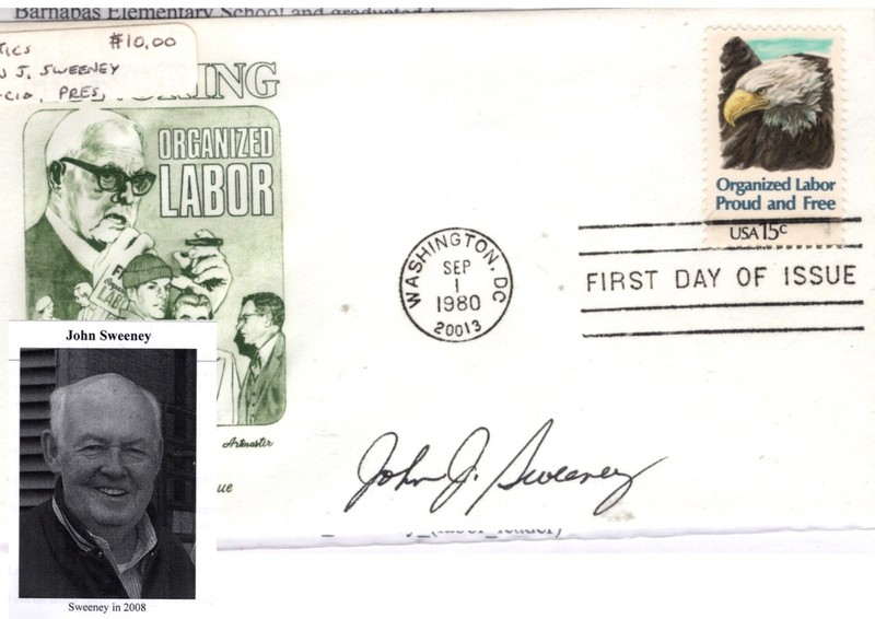 John Sweeny, labor leader,President of AFL-CIO  6767
