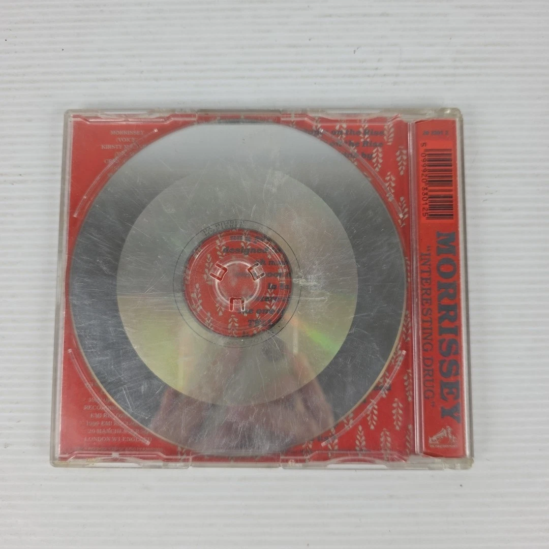 MORRISSEY - Interesting Drug + 2 Tracks (1989) UK CD Single - Free Postage
