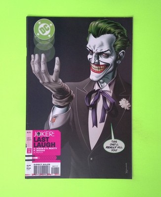 Joker Last Laugh #1 2001 DC Comics Higher Grade Comic Book X275-233