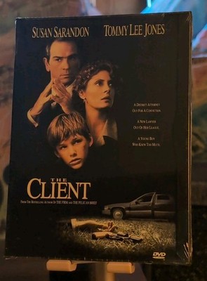 The Client DVD 1997 Starring Susan Sarandon, Tommy Lee Jones New and Sealed