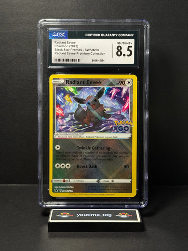 Radiant Eevee graded CGC 8.5 for sale on eBay