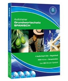 Audiotrainer Spanisch Grundwortschatz, 4 CDs von ademo GmbH | Buch | Zustand gut