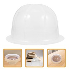 20Pcs Reusable Plastic Baseball Cap Display Stand Clear Hat Storage Organizer