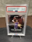 Panini 2023 Prizm Draft Picks Fireworks Victor Wembanyama RC #1 PSA 10 Spurs