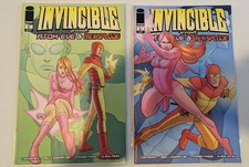 Invincible Presents Atom Eve & Rex #1, 2 comic lot Image Kirkman