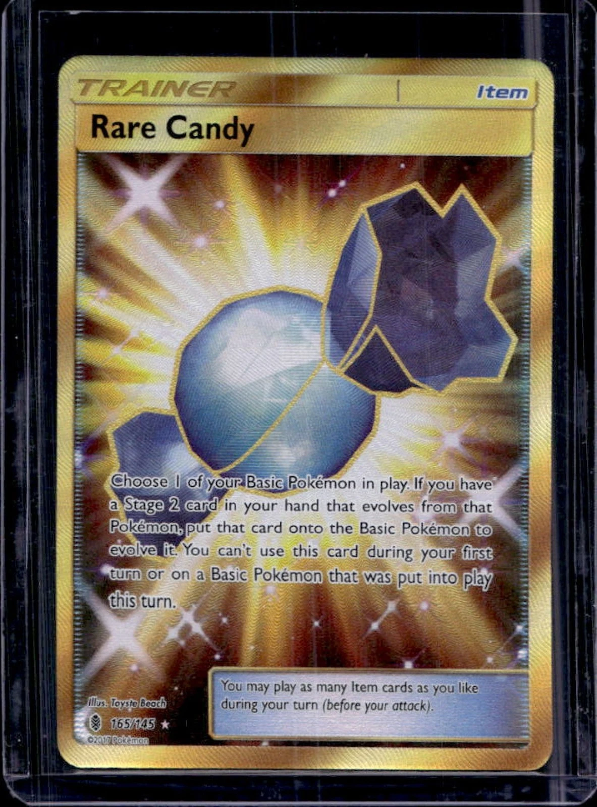 2017 Pokemon SM Guardians Rising Rare Candy #165/145