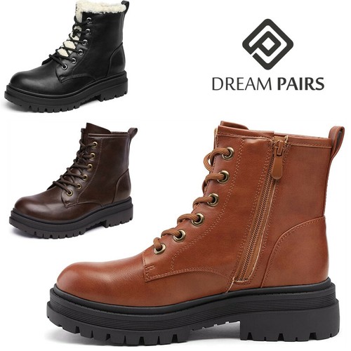dream pairs combat ankle boots
