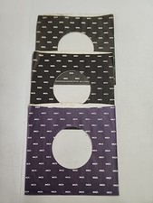 45 RPM 7" RECORD SLEEVES CO. SLEEVE 3 PACK SEE PHOTOS - MCA SLV166