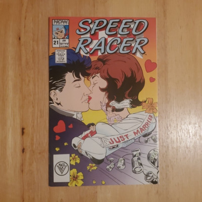 Speed Racer #21 Vintage Collector's Item Now Comics 1989
