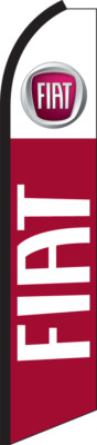 Fiat Swooper Flag Feather Super Bow Banner