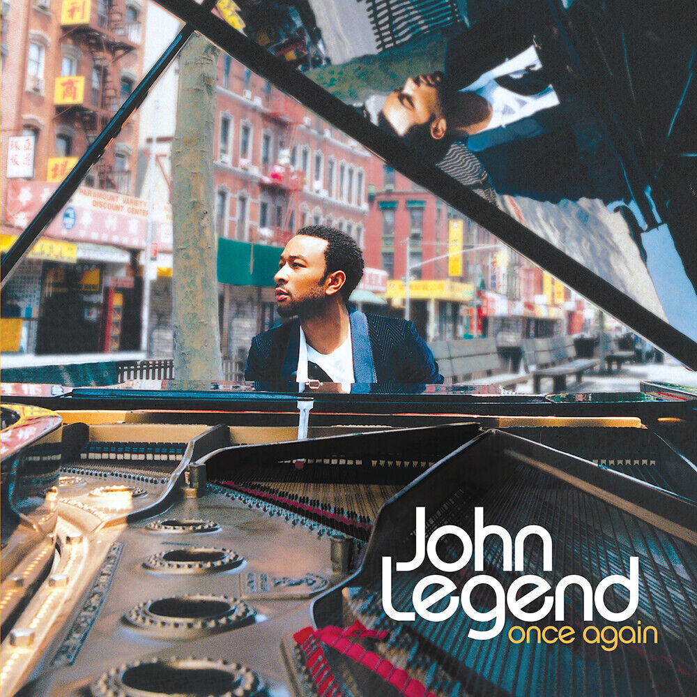 John Legend ONCE AGAIN Limited Edition BF RSD 2021 New Gold Colored Vinyl LP