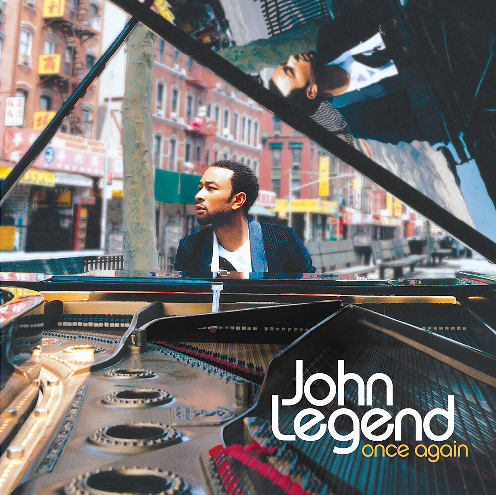 新品John Legend Once Again 15周年限定盤イエローレコード John Legend ONCE AGAIN Limited Edition BF RSD 2021 New Gold