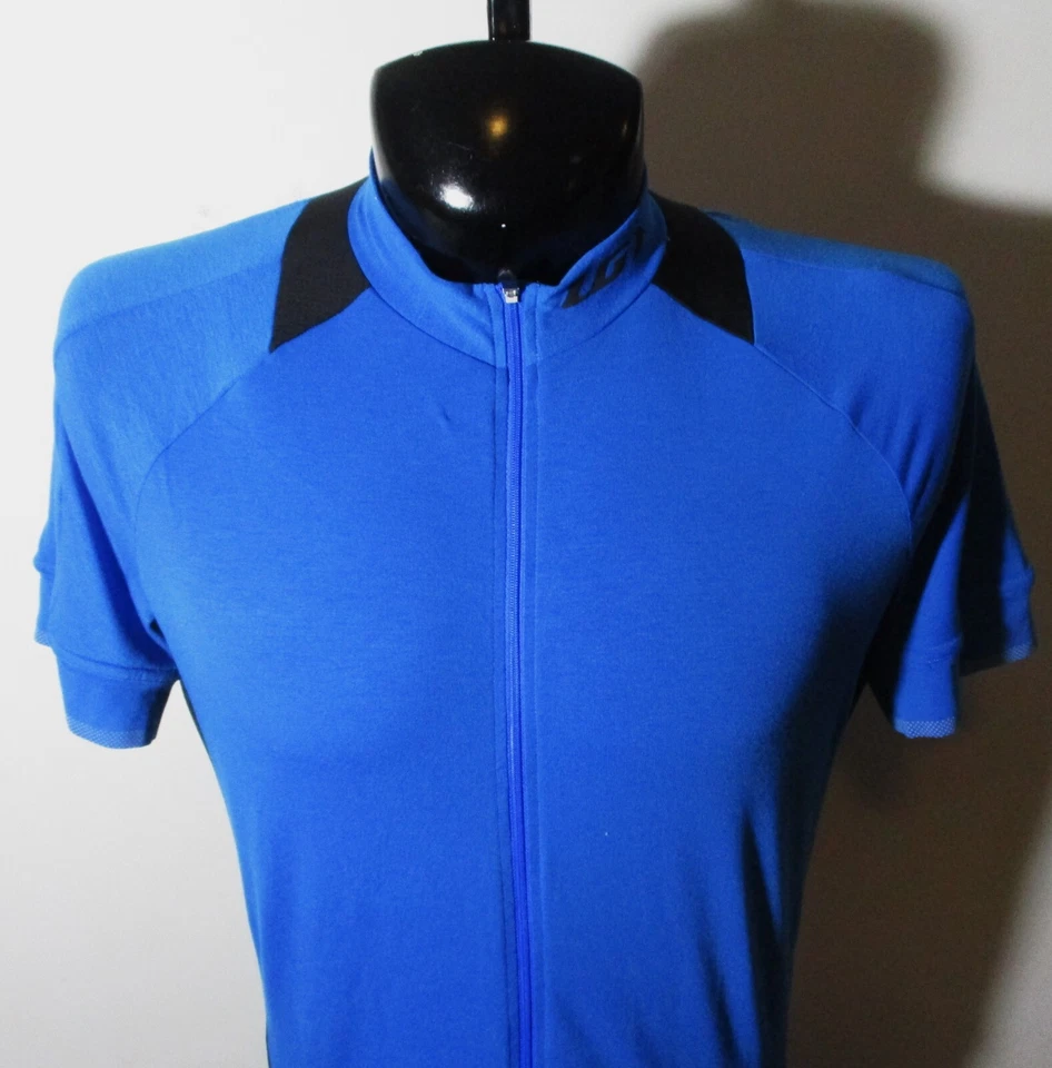 Jersey de ciclismo LOUIS GARNEAU azul "estándar" cremallera completa talla XL Foto 2 de 4