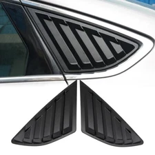 Matte Black Quarter Side Window Louver Cover for Ford Mondeo Fusion 2013-2019