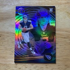 2023 Illusions Football Will Levis Base RC Rare Error Non Auto Back Misprint #95